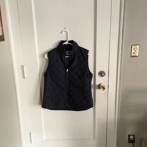 Old Navy navy puffer vest